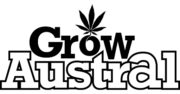 Logo grow austral negro