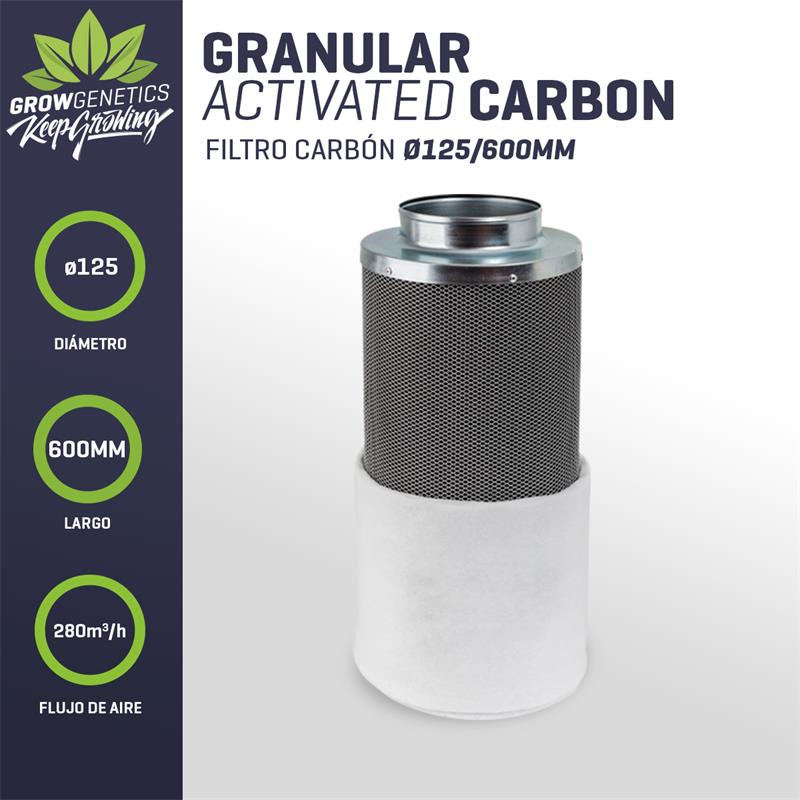 filtro-carbon-125x600mm-grow-genetics filtro carbon 125x600mm grow genetics